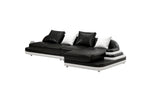 Lillian Mini Modern Leather Sectional