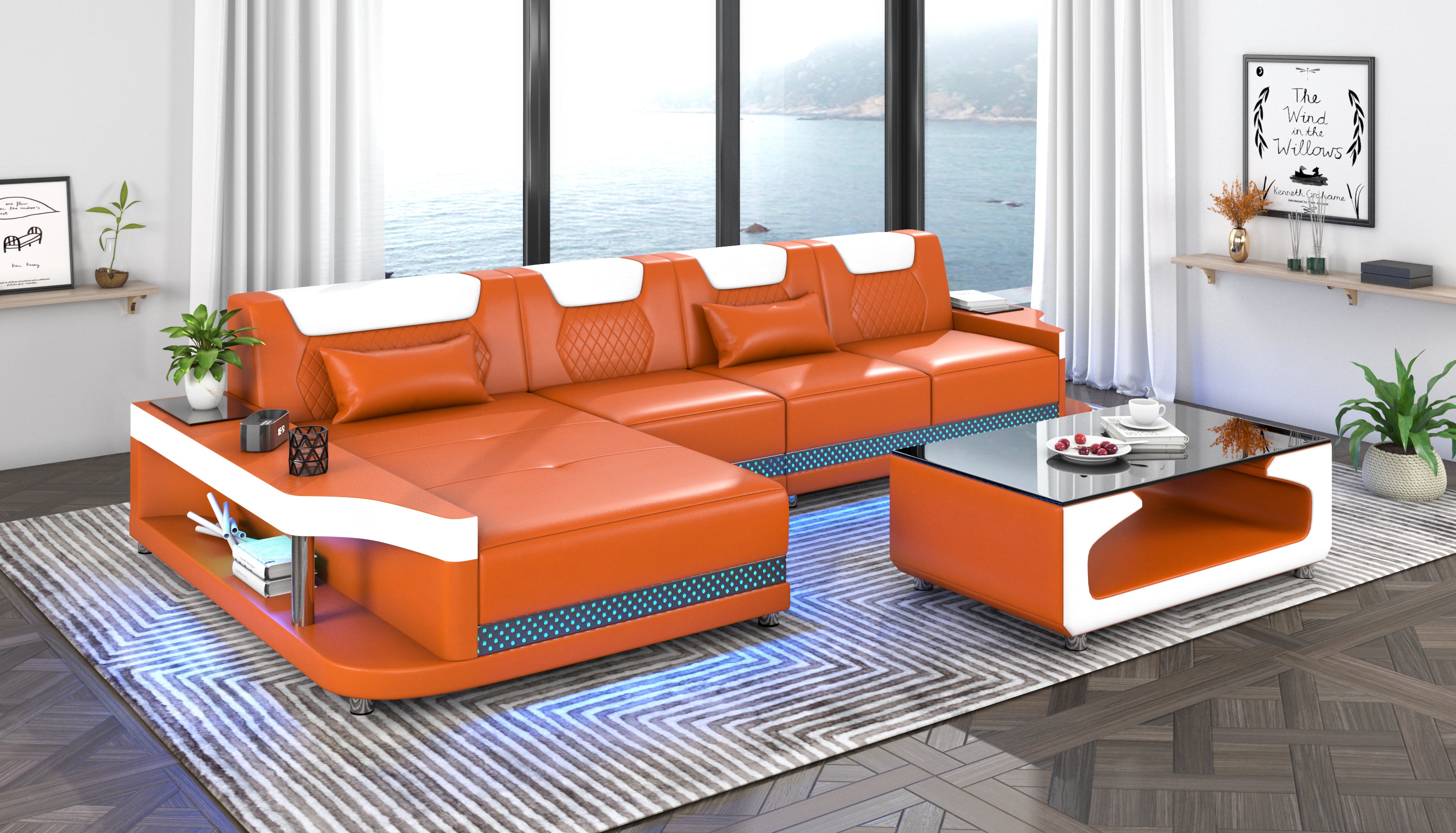 NEXA Compact Sectional Sofa