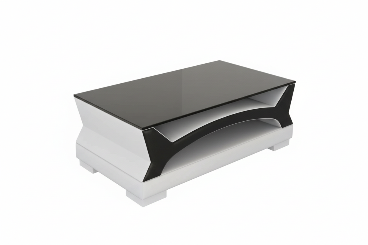 Coffee Table Three-Quarter View