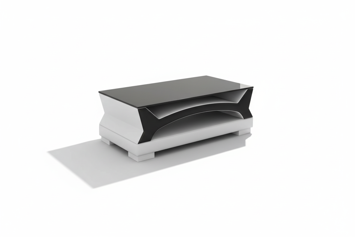 Coffee Table with Long Shadow