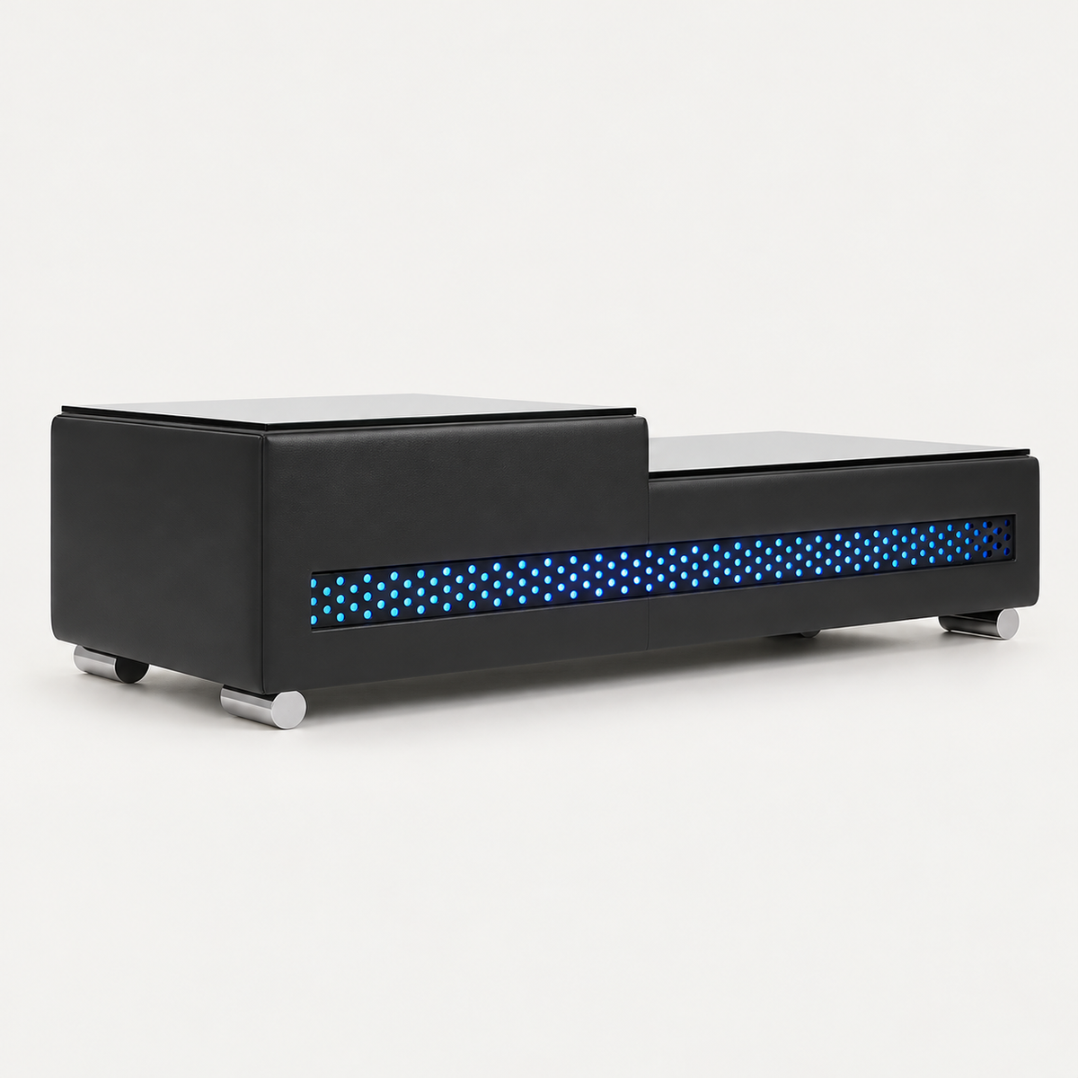 Elliot Coffee Table - Modern Designer Coffee Table with LED Lighting
