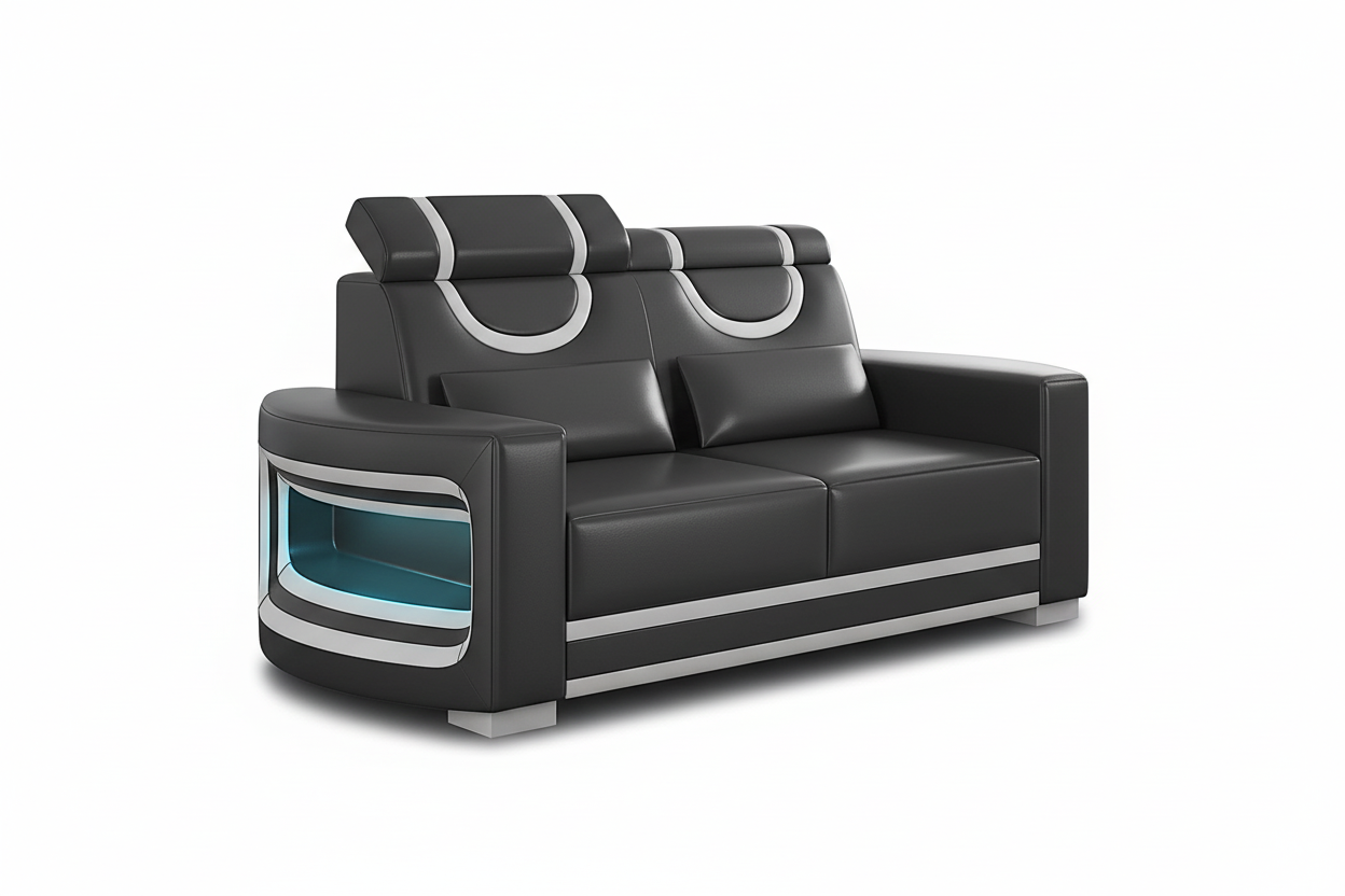 Luca loveseat with short shadow
