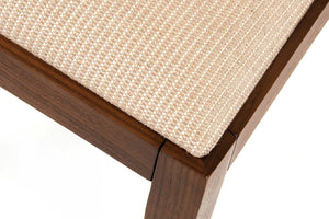 Calerm Modern Tobacco & Beige Desk Chair