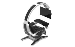 HAMISH ULTIMATE WORKING AND GAMING COMPUTER DESK WITH RECLINER