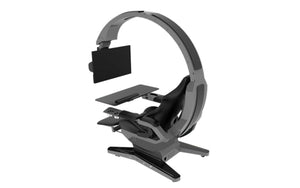 HAMISH ULTIMATE WORKING AND GAMING COMPUTER DESK WITH RECLINER