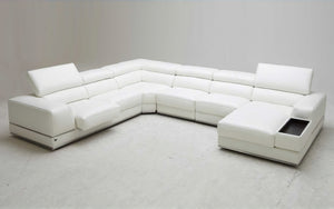 Linehan Modern Leather Sectional