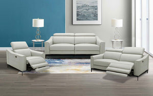 Carina Recliner Sofa Set With Adjustable Headrest